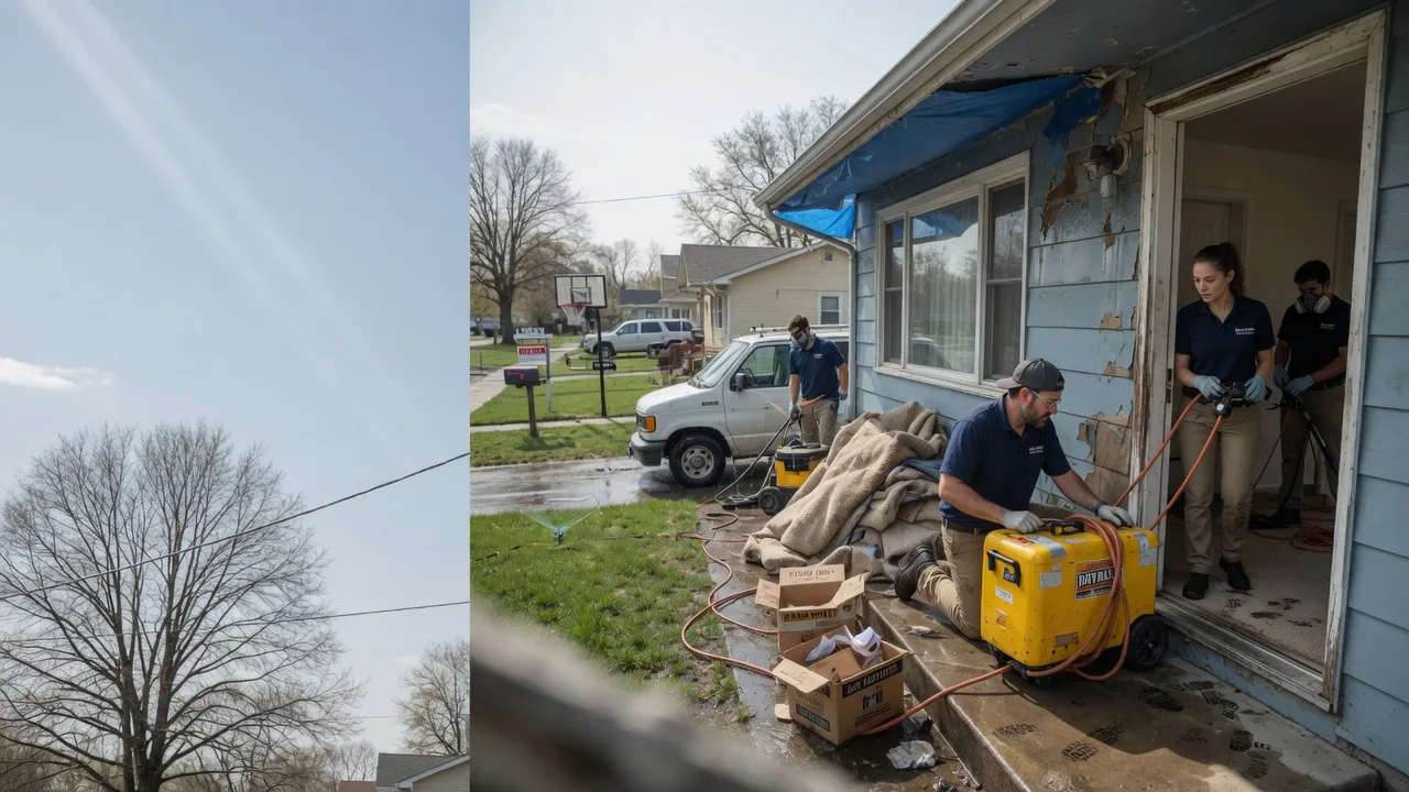 Basement Flood Cleanup in Sussex, VA near me
